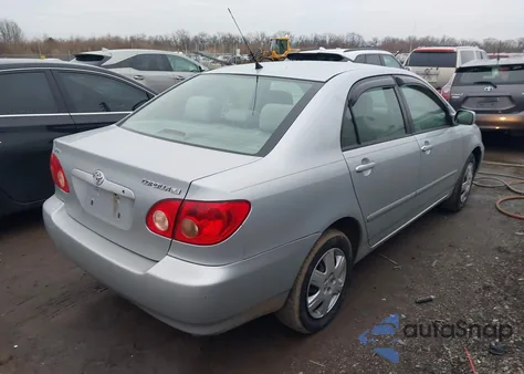 2006 Toyota Corolla Le z USA, uszkodzony, nr VIN 2T1BR32E36C706595